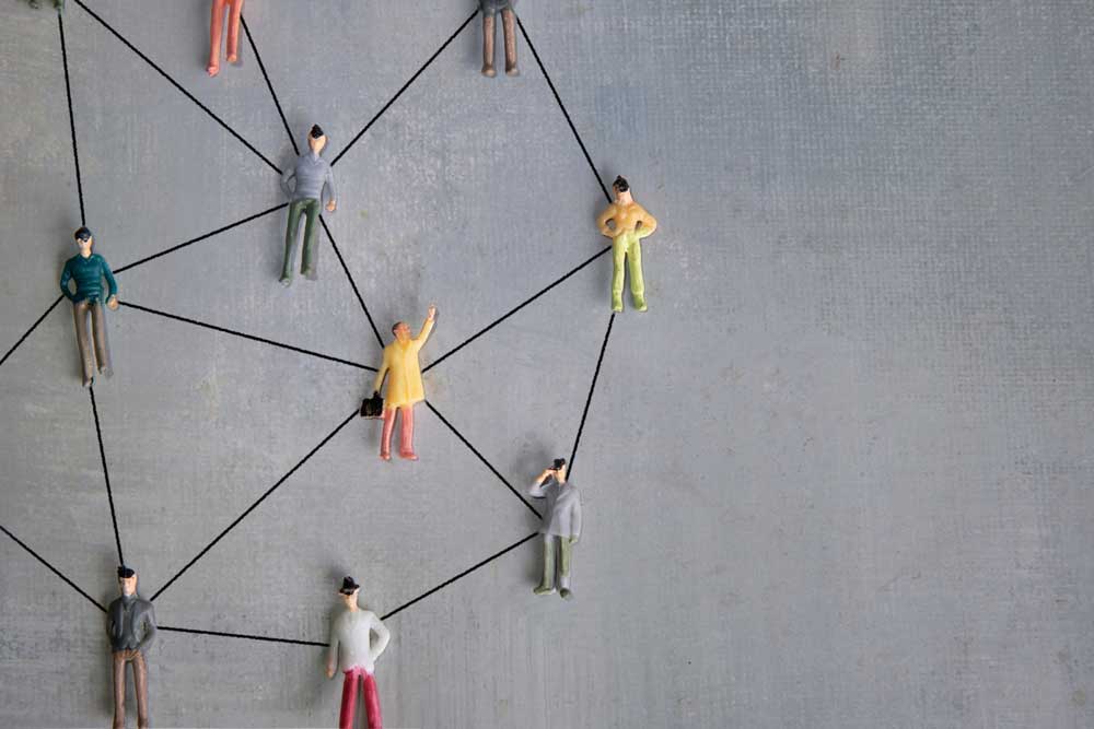 Social network concept